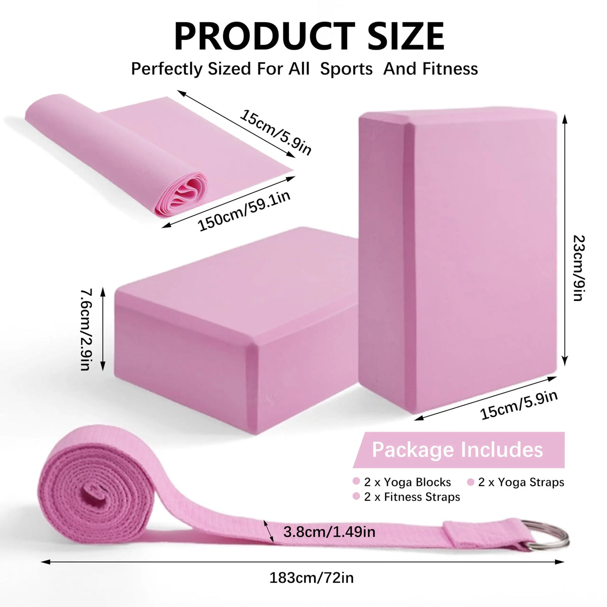Yoga Building Blocks Cubes